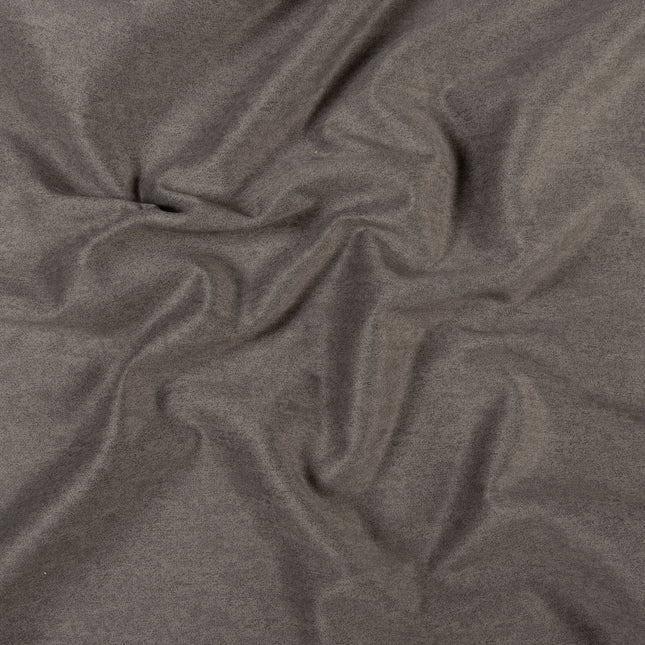 Charcoal Greige Textured Water Repellent Suede Sofa and Chair Fabric