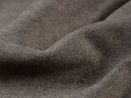 Charcoal Greige Textured Water Repellent Suede Sofa and Chair Fabric