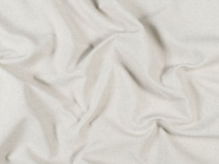 Ivory Plain Suede Sofa and Chair Fabric