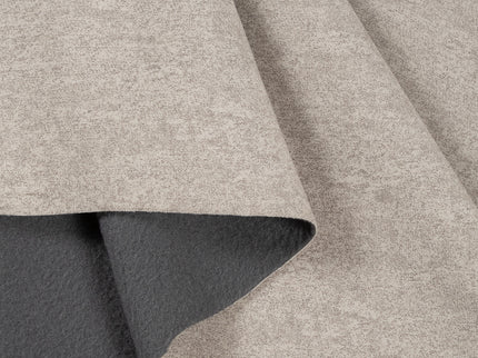 Stone Beige Textured Water Repellent Suede Sofa and Chair Fabric