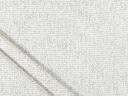 Light Greige Colour Basket  Weave Textured Curtain Fabric