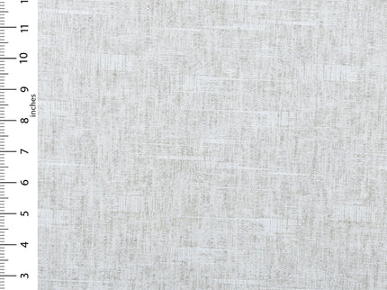 Light Pearl Grey Colour Linen Look Textured Curtain Fabric
