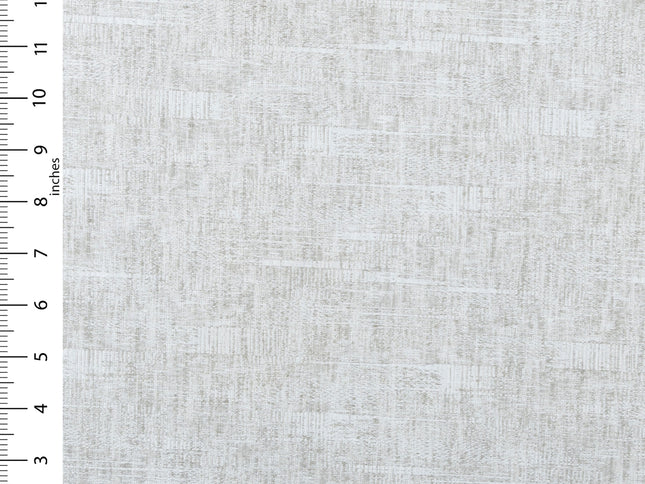 Light Pearl Grey Colour Linen Look Textured Curtain Fabric