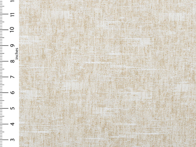 Natural Sand Colour Linen Look Textured Curtain Fabric