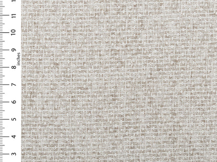Stone Grey  Colour Basket  Weave Textured Curtain Fabric