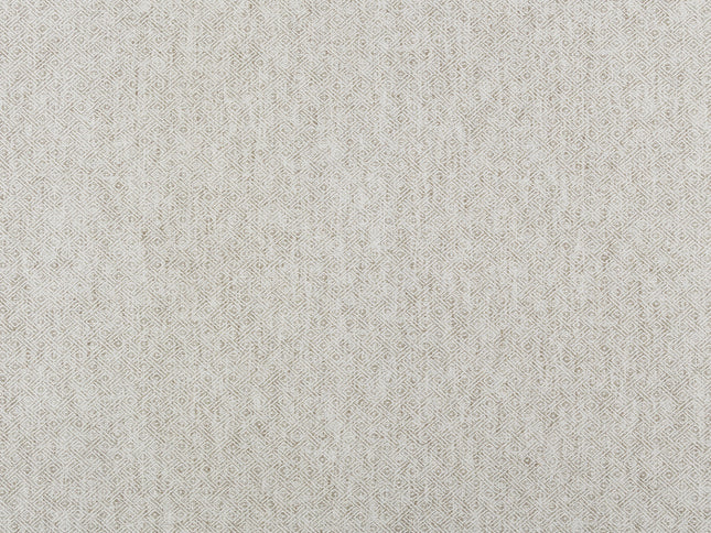 Coffee Beige Colour Diamond Geometric Textured Curtain Fabric