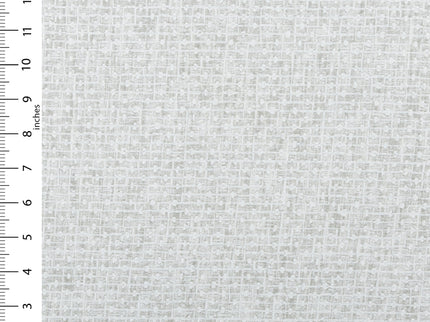 Pearl Grey Colour Basket  Weave Textured Curtain Fabric