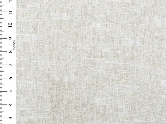 Light Greige Colour Linen Look Textured Curtain Fabric