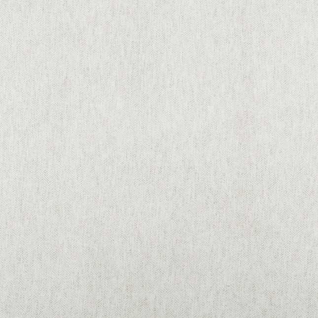 Ivory Beige Colour  Diamond Geometric Textured Curtain Fabric
