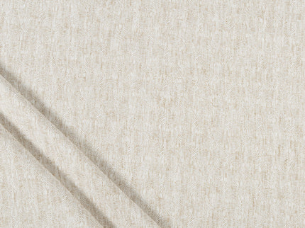 Natural Sand Colour Scallop Wave Textured Curtain Fabric