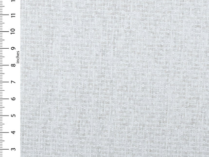 Light Pearl Grey  Colour Basket Weave Textured Curtain Fabric