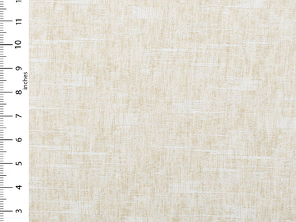 Vanilla Beige Colour Linen Look Textured Curtain Fabric