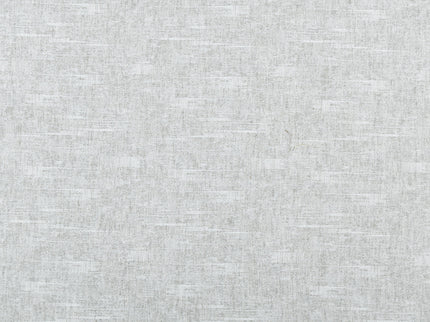 Pearl Grey Colour Linen Look Textured Curtain Fabric