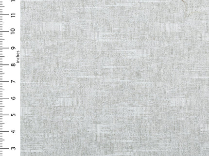 Pearl Grey Colour Linen Look Textured Curtain Fabric