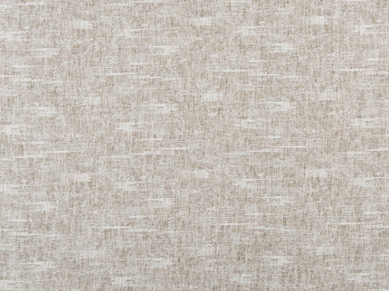 Coffee Beige Colour Linen Look Textured Curtain Fabric