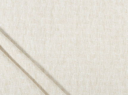 Vanilla Beige Colour Scallop Wave Textured Curtain Fabric