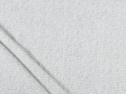 Pearl Grey Colour Basket  Weave Textured Curtain Fabric