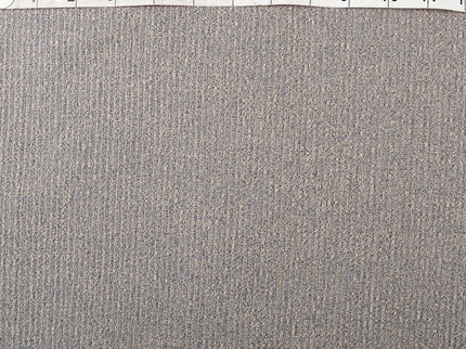 Dark grey colour textured weave pattern velvet flock Easy Clean sofa, chair and curtain fabrics (Dual side)