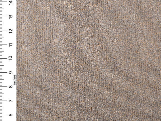 Brown colour textured weave pattern velvet flock Easy Clean sofa, chair and curtain fabrics (Dual side)