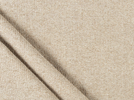 Taupe colour textured weave pattern velvet flock Easy Clean sofa, chair and curtain fabrics (Dual side)