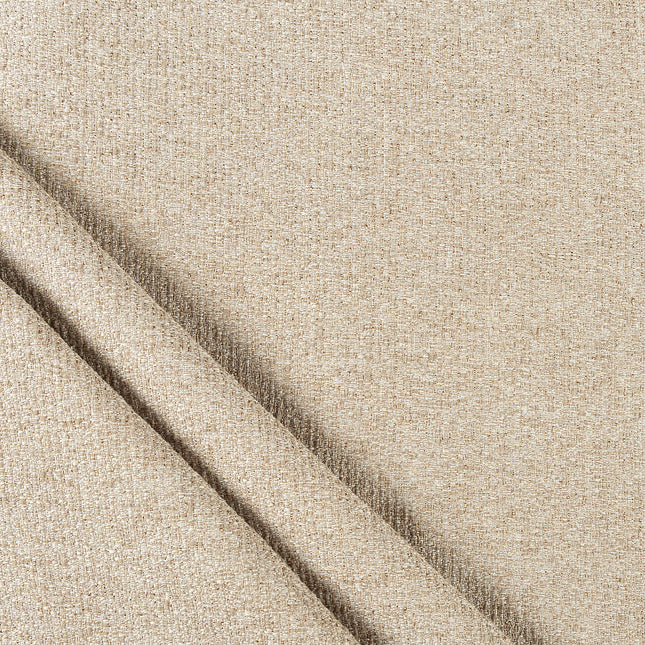 Taupe colour textured weave pattern velvet flock Easy Clean sofa, chair and curtain fabrics (Dual side)