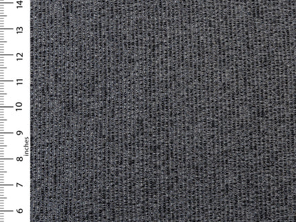 Black colour textured weave pattern velvet flock Easy Clean sofa, chair and curtain fabrics (Dual side)
