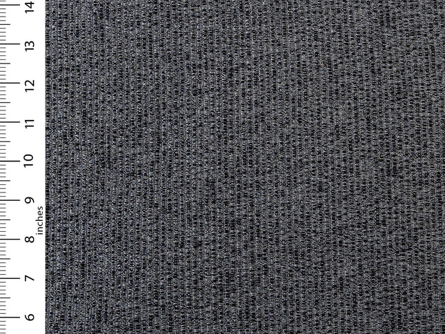 Black colour textured weave pattern velvet flock Easy Clean sofa, chair and curtain fabrics (Dual side)