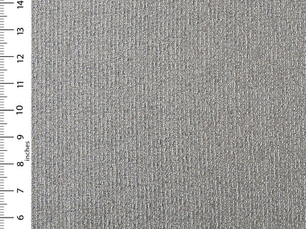 Grey colour textured weave pattern velvet flock Easy Clean sofa, chair and curtain fabrics (Dual side)