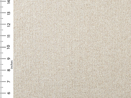 Beige colour textured weave pattern velvet flock Easy Clean sofa, chair and curtain fabrics (Dual side)
