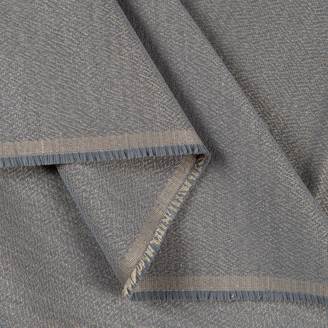 Charcoal grey colour textured pattern velvet flock Easy Clean sofa, chair and curtain fabrics (Dual side)