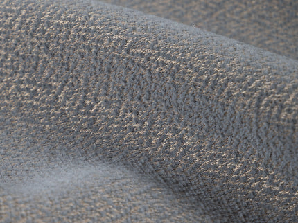 Charcoal grey colour textured pattern velvet flock readymade curtain