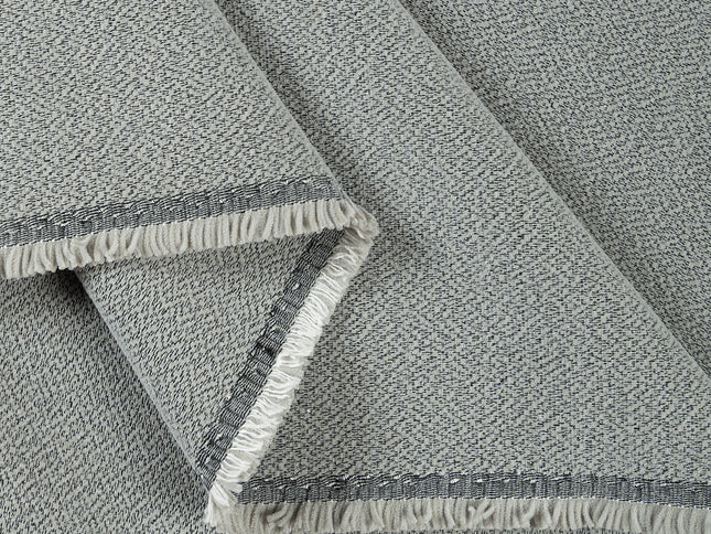 Grey colour textured pattern velvet flock Easy Clean sofa, chair and curtain fabrics (Dual side)