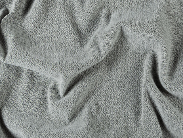 Grey colour textured pattern velvet flock Easy Clean sofa, chair and curtain fabrics (Dual side)