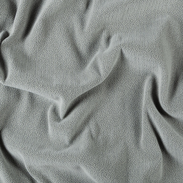Grey colour textured pattern velvet flock Easy Clean sofa, chair and curtain fabrics (Dual side)