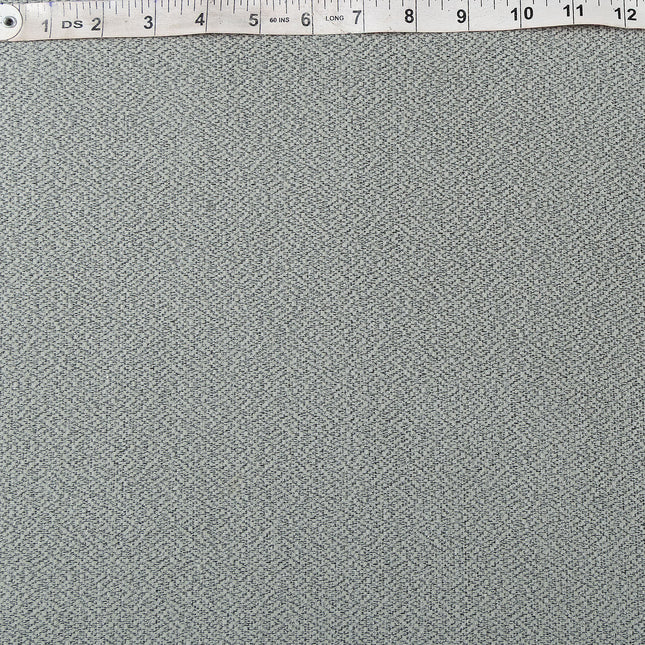 Grey colour textured pattern velvet flock Easy Clean sofa, chair and curtain fabrics (Dual side)