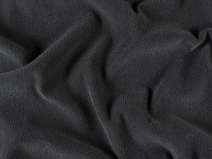 Dark charcoal colour textured pattern velvet flock readymade cushion cover