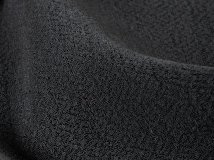 Dark charcoal colour textured pattern velvet flock readymade curtain