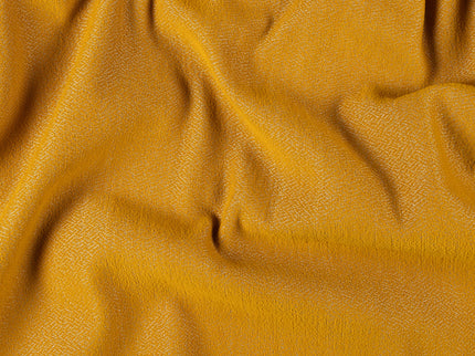 Mustard colour textured pattern velvet flock readymade cushion cover
