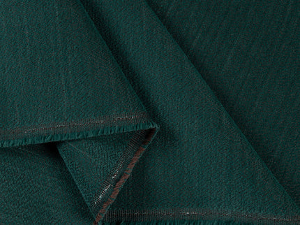 Teal green colour textured pattern velvet flock Easy Clean sofa, chair and curtain fabrics (Dual side)