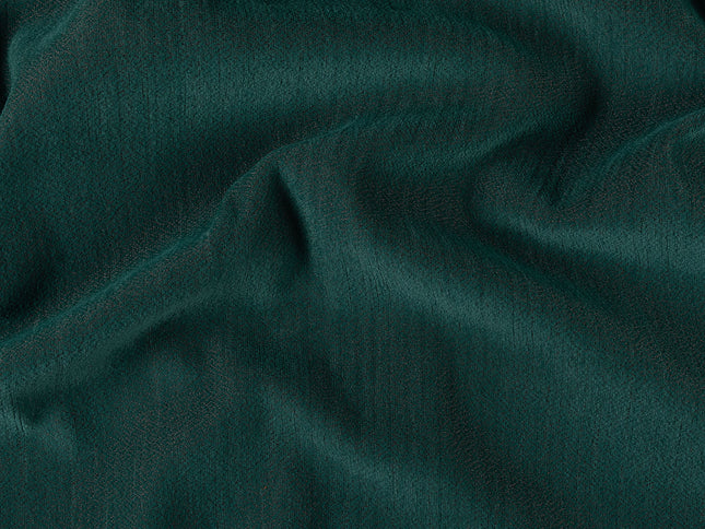 Teal green colour textured pattern velvet flock Easy Clean sofa, chair and curtain fabrics (Dual side)