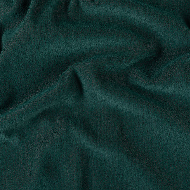 Teal green colour textured pattern velvet flock Easy Clean sofa, chair and curtain fabrics (Dual side)