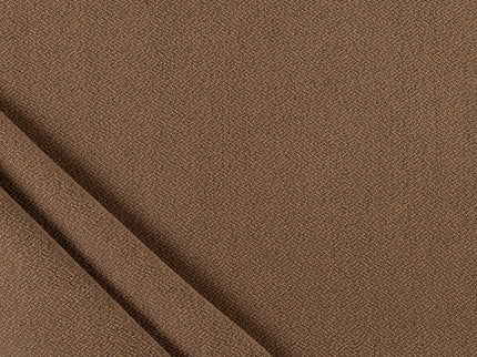 Brown colour textured pattern velvet flock Easy Clean sofa, chair and curtain fabrics (Dual side)