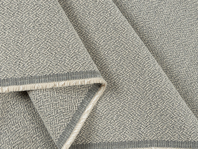 Grey colour textured pattern velvet flock Easy Clean sofa, chair and curtain fabrics (Dual side)