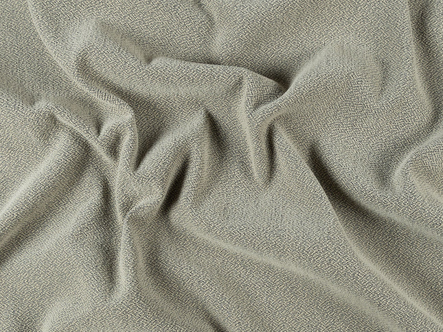 Greenish grey colour textured pattern velvet flock Easy Clean sofa, chair and curtain fabrics (Dual side)