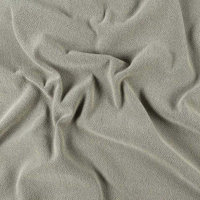 Greenish grey colour textured pattern velvet flock Easy Clean sofa, chair and curtain fabrics (Dual side)