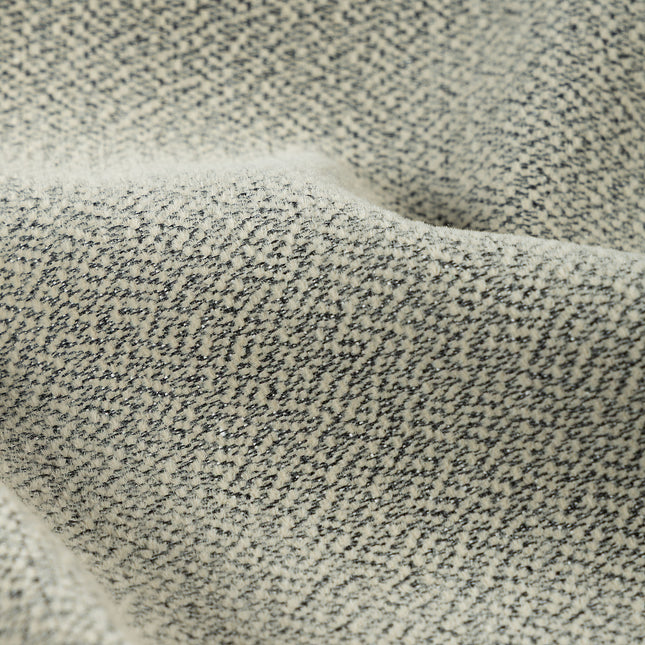 Greenish grey colour textured pattern velvet flock Easy Clean sofa, chair and curtain fabrics (Dual side)