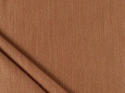 Rust colour textured pattern velvet flock Easy Clean sofa, chair and curtain fabrics (Dual side)