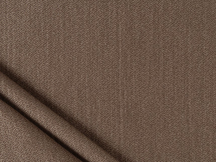 Dark brown colour textured pattern velvet flock Easy Clean sofa, chair and curtain fabrics (Dual side)