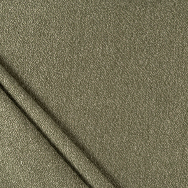 Olive green colour textured pattern velvet flock Easy Clean sofa, chair and curtain fabrics (Dual side)