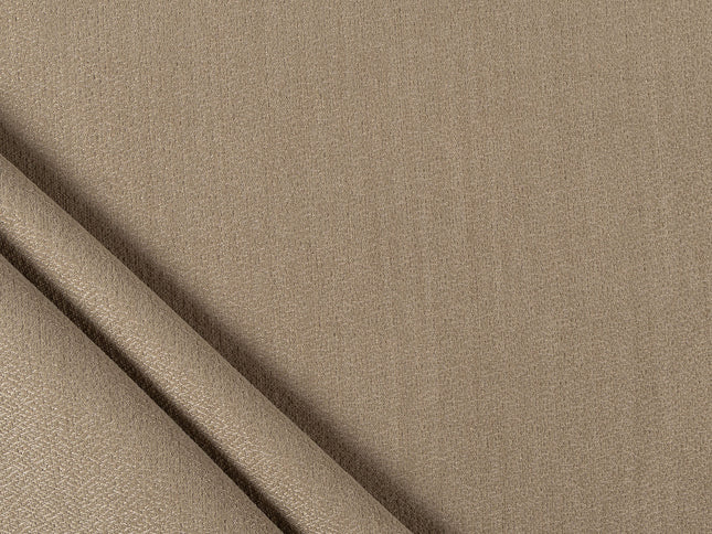Taupe colour textured pattern velvet flock Easy Clean sofa, chair and curtain fabrics (Dual side)